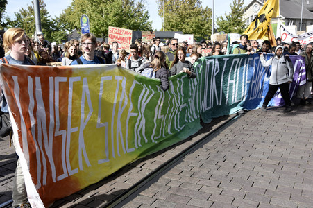 'Fridays for Future' Klimastreik in Darmstadt