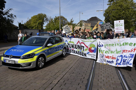 'Fridays for Future' Klimastreik in Darmstadt