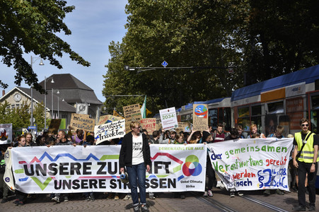 'Fridays for Future' Klimastreik in Darmstadt