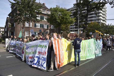 'Fridays for Future' Klimastreik in Darmstadt