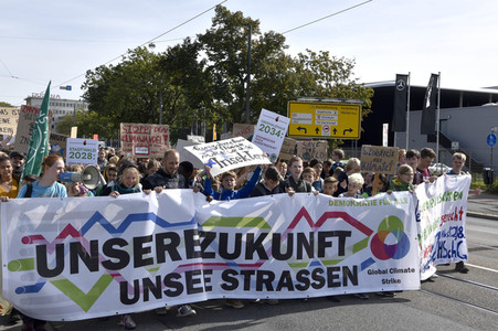 'Fridays for Future' Klimastreik in Darmstadt