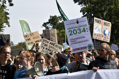 'Fridays for Future' Klimastreik in Darmstadt