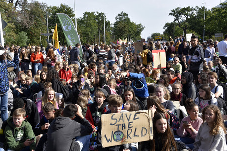 'Fridays for Future' Klimastreik in Darmstadt