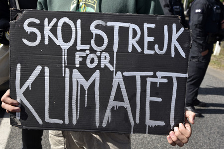'Fridays for Future' Klimastreik in Darmstadt