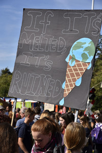 'Fridays for Future' Klimastreik in Darmstadt