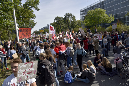 'Fridays for Future' Klimastreik in Darmstadt