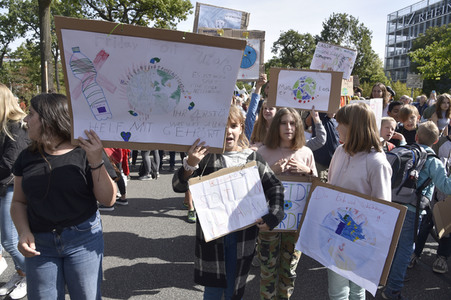 'Fridays for Future' Klimastreik in Darmstadt