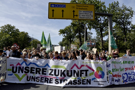 'Fridays for Future' Klimastreik in Darmstadt