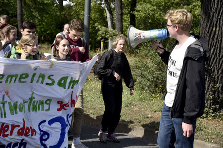 'Fridays for Future' Klimastreik in Darmstadt
