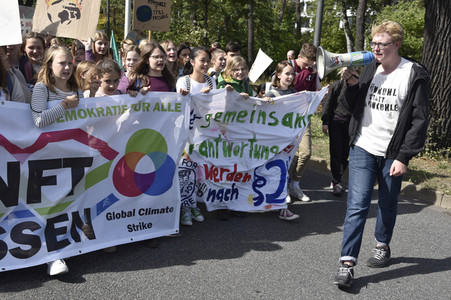 'Fridays for Future' Klimastreik in Darmstadt