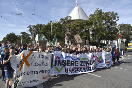 'Fridays for Future' Klimastreik in Darmstadt