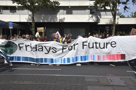 'Fridays for Future' Klimastreik in Darmstadt