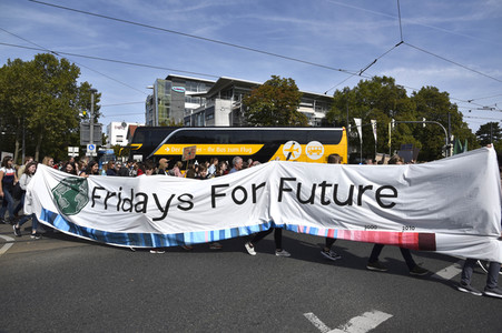 'Fridays for Future' Klimastreik in Darmstadt