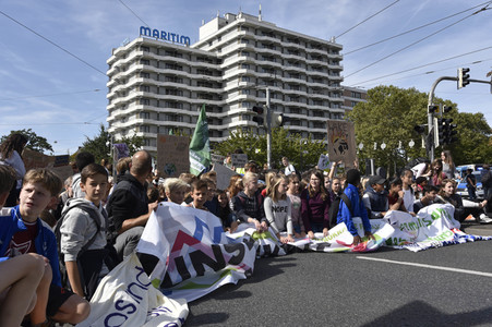 'Fridays for Future' Klimastreik in Darmstadt