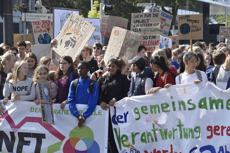 'Fridays for Future' Klimastreik in Darmstadt