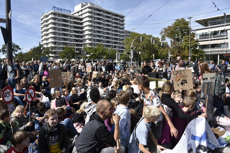 'Fridays for Future' Klimastreik in Darmstadt