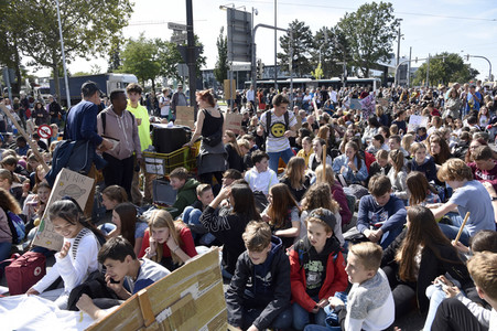 'Fridays for Future' Klimastreik in Darmstadt
