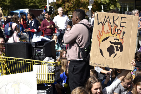 'Fridays for Future' Klimastreik in Darmstadt