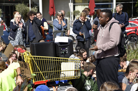 'Fridays for Future' Klimastreik in Darmstadt