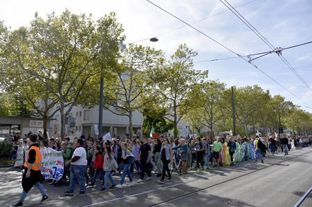 'Fridays for Future' Klimastreik in Darmstadt