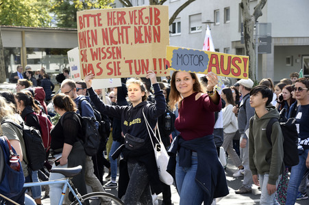 'Fridays for Future' Klimastreik in Darmstadt