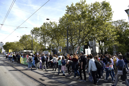 'Fridays for Future' Klimastreik in Darmstadt