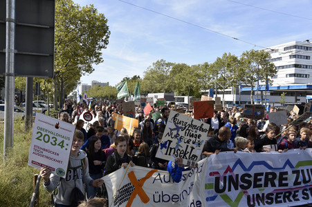 'Fridays for Future' Klimastreik in Darmstadt