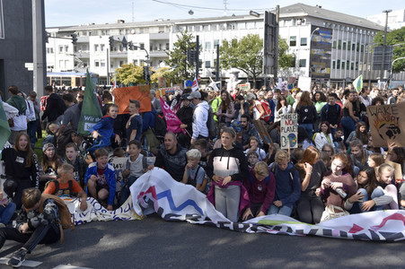 'Fridays for Future' Klimastreik in Darmstadt