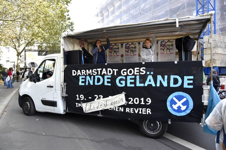 'Fridays for Future' Klimastreik in Darmstadt