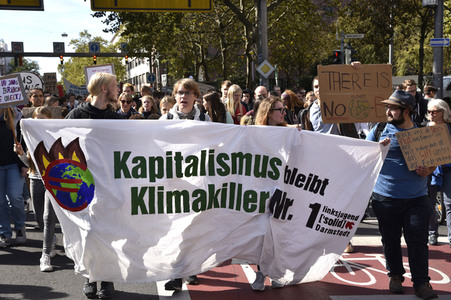 'Fridays for Future' Klimastreik in Darmstadt