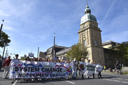 'Fridays for Future' Klimastreik in Darmstadt