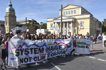 'Fridays for Future' Klimastreik in Darmstadt