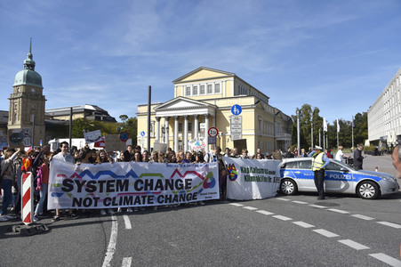 'Fridays for Future' Klimastreik in Darmstadt