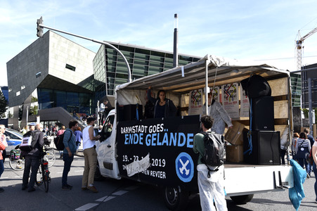 'Fridays for Future' Klimastreik in Darmstadt