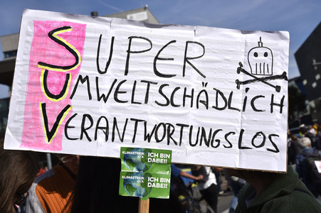 'Fridays for Future' Klimastreik in Darmstadt