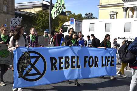 'Fridays for Future' Klimastreik in Darmstadt