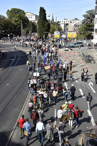 'Fridays for Future' Klimastreik in Darmstadt