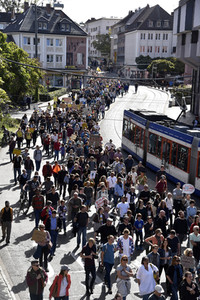 'Fridays for Future' Klimastreik in Darmstadt