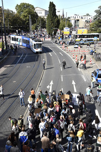 'Fridays for Future' Klimastreik in Darmstadt