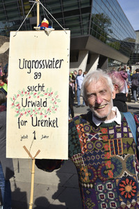 'Fridays for Future' Klimastreik in Darmstadt