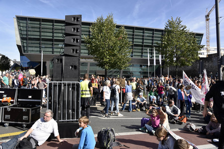 'Fridays for Future' Klimastreik in Darmstadt