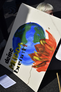 'Fridays for Future' Klimastreik in Darmstadt