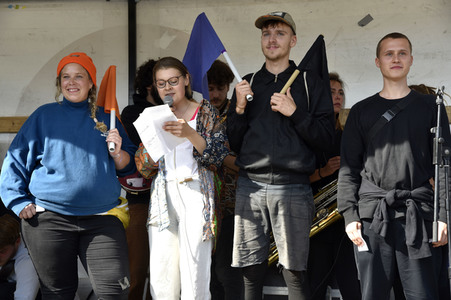 'Fridays for Future' Klimastreik in Darmstadt