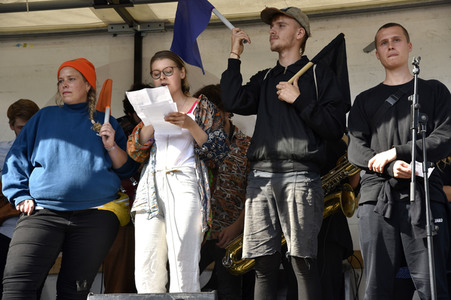 'Fridays for Future' Klimastreik in Darmstadt