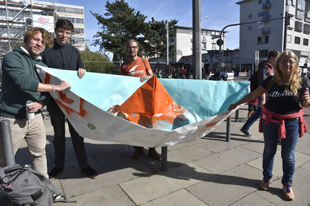 'Fridays for Future' Klimastreik in Darmstadt
