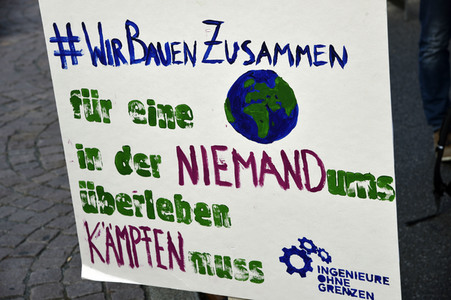 'Fridays for Future' Klimastreik in Darmstadt