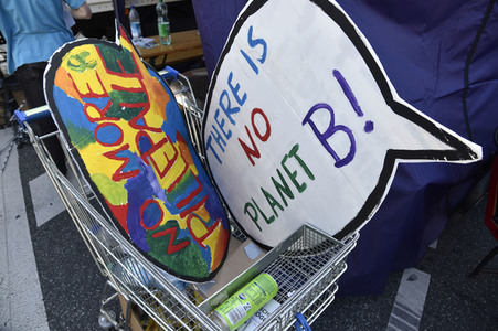 'Fridays for Future' Klimastreik in Darmstadt