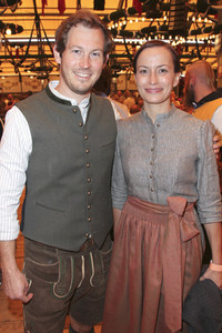 Wiesn Anstich auf dem Oktoberfest 2019 im Schottenhamel Festzelt in München