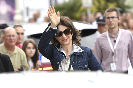 Ankunft von Juliette Binoche auf dem San Sebastian International Film Festival 2019