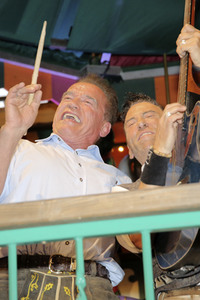 Arnold Schwarzenegger auf dem Oktoberfest 2019 in München